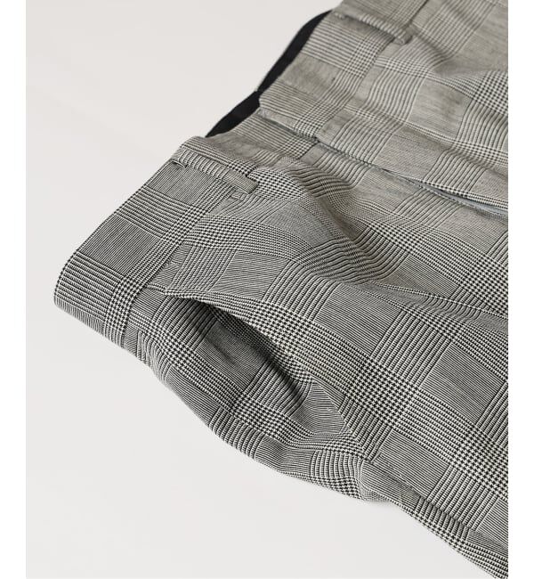 EDIFICE「COUTURE D&rsquo;ADAM (クチュール ド アダム) 別注 Officer's Trousers Glencheck」|スラックス|