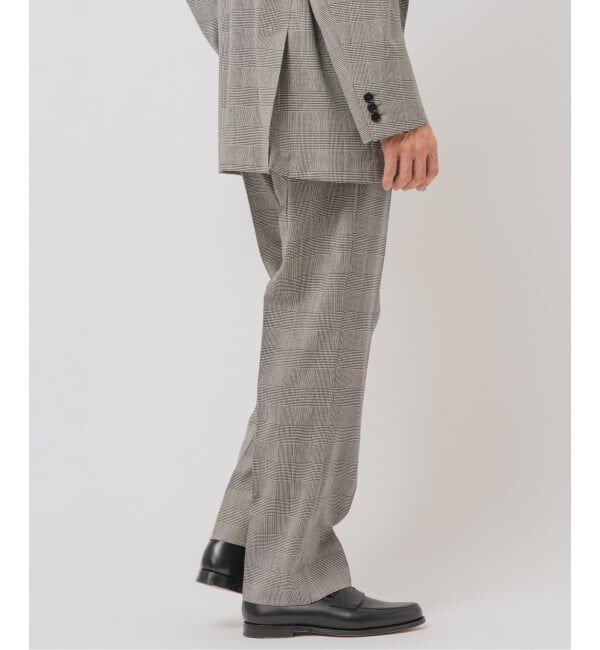 EDIFICE「COUTURE D&rsquo;ADAM (クチュール ド アダム) 別注 Officer's Trousers Glencheck」|スラックス|
