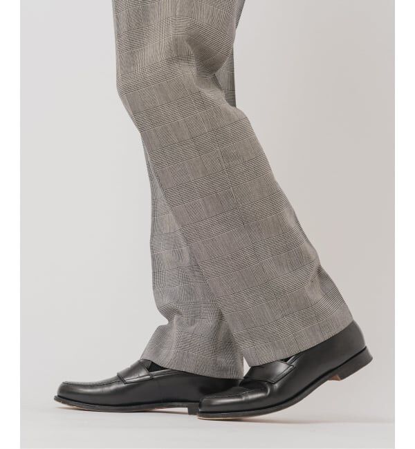 EDIFICE「COUTURE D&rsquo;ADAM (クチュール ド アダム) 別注 Officer's Trousers Glencheck」|スラックス|
