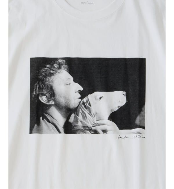 EDIFICE「COUTURE D&rsquo;ADAM (クチュール ド アダム) Serge & Dog Tシャツ」|Tシャツ・カットソー|