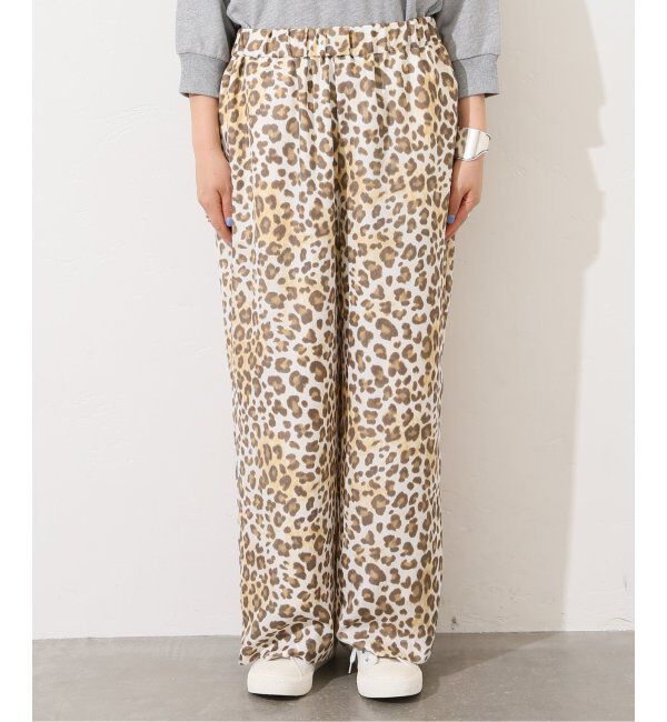 journal standard luxe「バックサテンレオパ イージーパンツ」|その他|