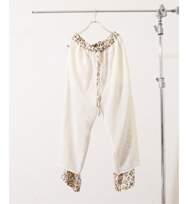 journal standard luxe「バックサテンレオパ イージーパンツ」|その他|