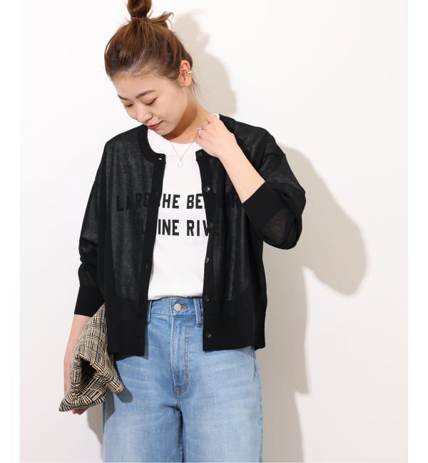 JOURNAL STANDARD relume「《追加3》ウォッシャブルクロップドカーディガン」|カーディガン|