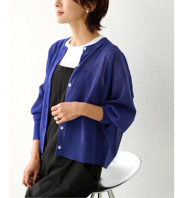 JOURNAL STANDARD relume「《追加3》ウォッシャブルクロップドカーディガン」|カーディガン|