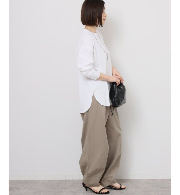 JOURNAL STANDARD relume「《追加3》TCワッフルオーバーサイズロングスリーブTシャツ」|Tシャツ・カットソー|