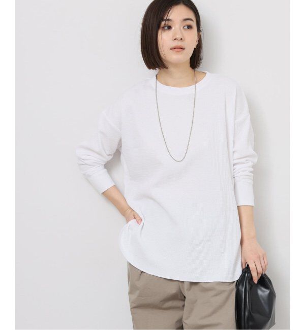 JOURNAL STANDARD relume「《追加3》TCワッフルオーバーサイズロングスリーブTシャツ」|Tシャツ・カットソー|