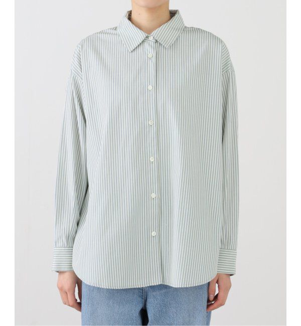 JOURNAL STANDARD relume「ラメストライプシャツ」|シャツ・ブラウス|ブルー A