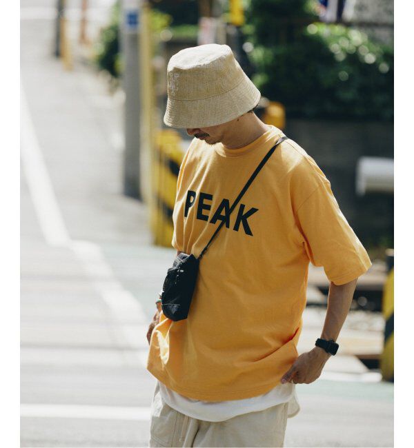 JOURNAL STANDARD relume「SNOW PEAK / スノーピーク 別注 &rdquo;PEAK SNOW&rdquo; ロゴTシャツ」|Tシャツ・カットソー|