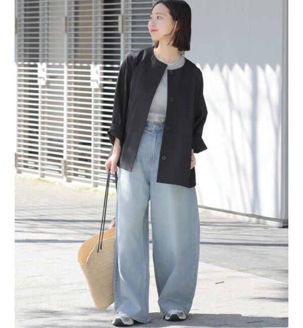 JOURNAL STANDARD relume「《追加》撥水【SPENSIERATO】クルーネックコクーンブルゾン」|その他|