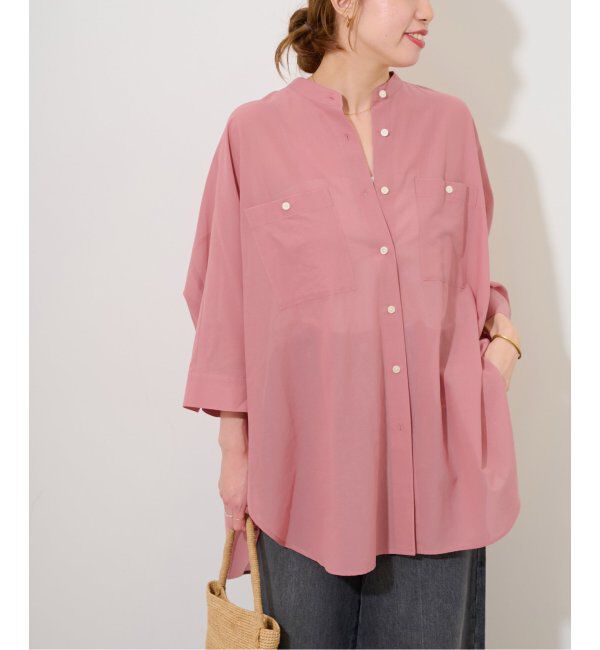 JOURNAL STANDARD relume「ナチュラルストレッチドルマンシャツ」|シャツ・ブラウス|