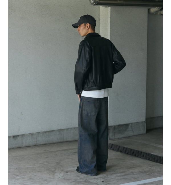 JOURNAL STANDARD「ニュージーランド  ラムレザー トラッカージャケット」|ライダースジャケット|