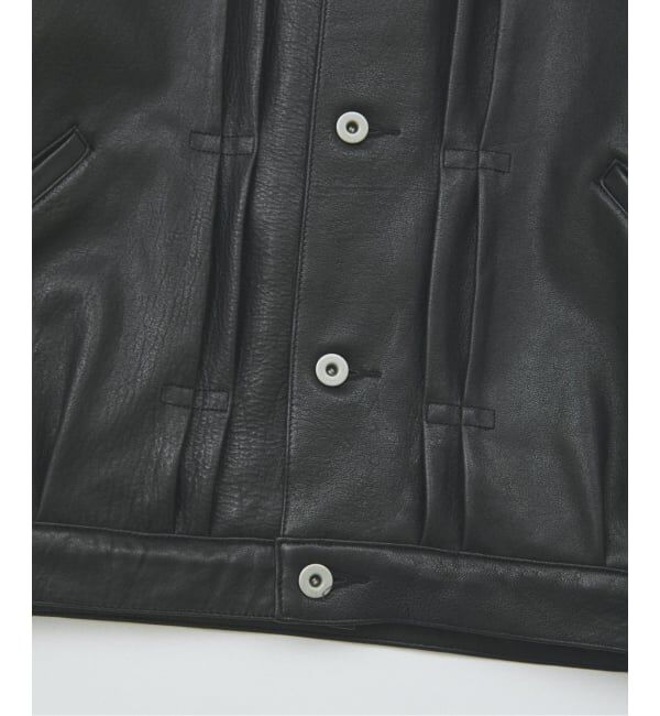 JOURNAL STANDARD「ニュージーランド  ラムレザー トラッカージャケット」|ライダースジャケット|