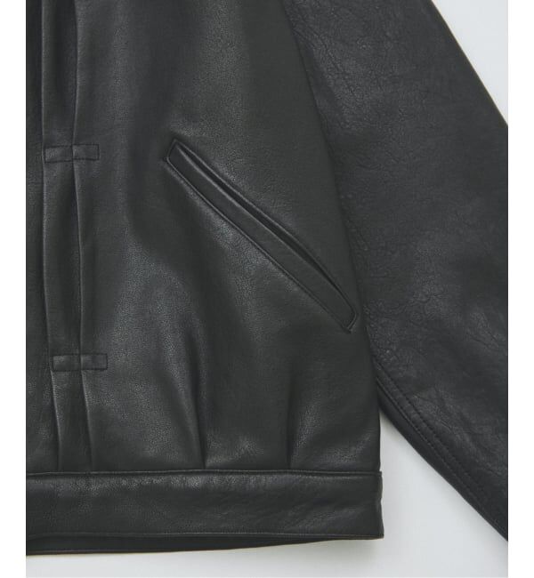 JOURNAL STANDARD「ニュージーランド  ラムレザー トラッカージャケット」|ライダースジャケット|