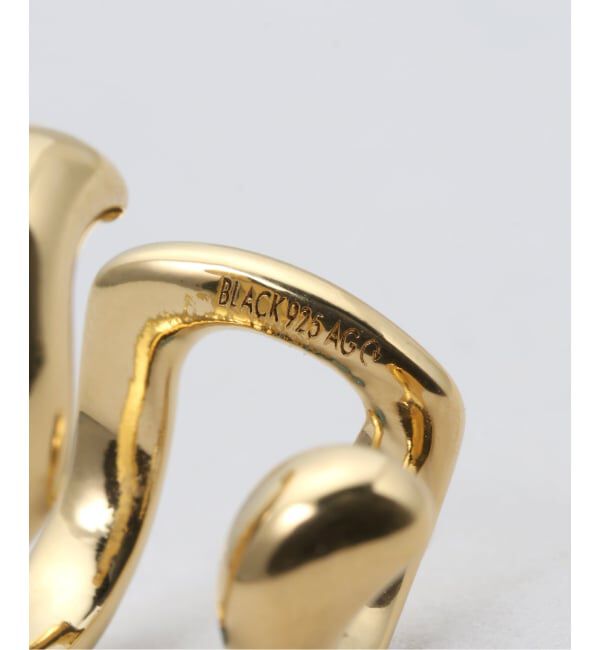 journal standard L'essage「【MARIA BLACK/マリアブラック】 Ear Cuff Goldplated Silver：イヤーカフ」|イヤーカフ|