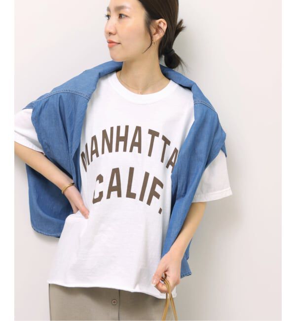 JOURNAL STANDARD relume「《追加》別注【THE DAY ON THE BEACH】カットオフTシャツ」|Tシャツ・カットソー|ホワイト