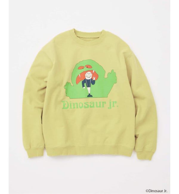 JOURNAL STANDARD「DINOSAUR Jr. / ダイナソー Jr. プリントスウェット」|スウェット・ジャージ|イエロー
