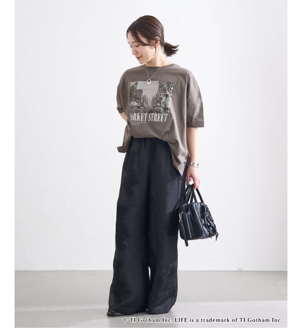 JOURNAL STANDARD「LIFE PICTURE COLLECTION JS ポンチョTEE」|Tシャツ・カットソー|