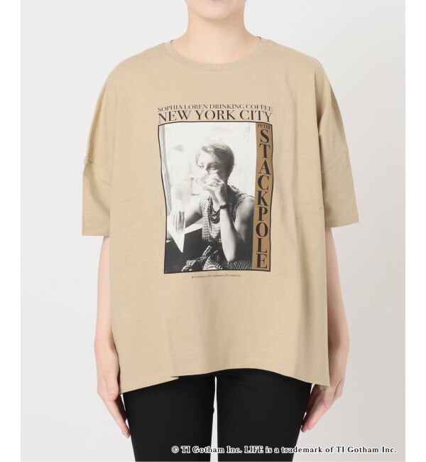 JOURNAL STANDARD「LIFE PICTURE COLLECTION JS ポンチョTEE」|Tシャツ・カットソー|