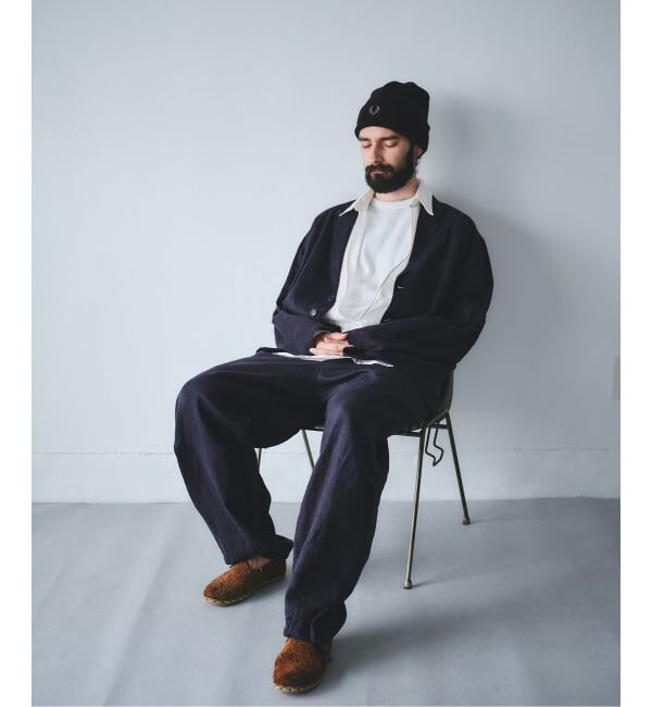 JOURNAL STANDARD「FRED PERRY / フレッドペリー 別注 ビーニー」|ニット帽|