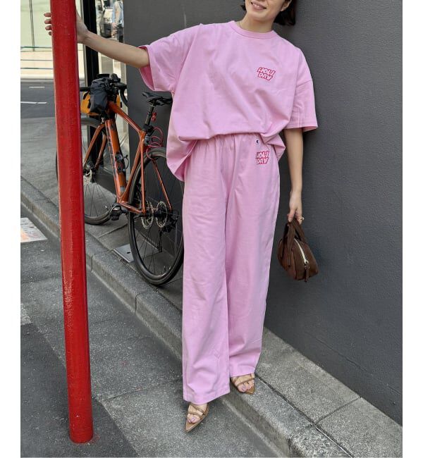 JOURNAL STANDARD「《予約》別注【CHAMPION*JOURNAL STANDARD by HOLIDAY】 16s/1 Jersey PANT」|その他|ピンク
