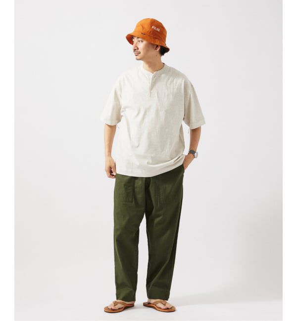 JOURNAL STANDARD relume「《予約》Healthknit / ヘルスニット 別注 ヘンリーネックTシャツ」|Tシャツ・カットソー|