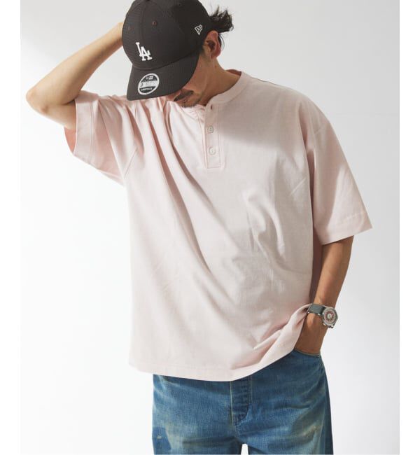 JOURNAL STANDARD relume「《予約》Healthknit / ヘルスニット 別注 ヘンリーネックTシャツ」|Tシャツ・カットソー|