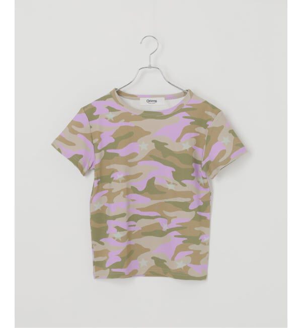 Oriens JOURNAL STANDARD「カモフラージュ スターTシャツ」|Tシャツ・カットソー|ピンク