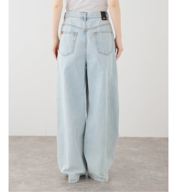journal standard L'essage「EENK/インク Wide Denim Pants パンツ ELD-1Q151-DP03-LB」|デニム|