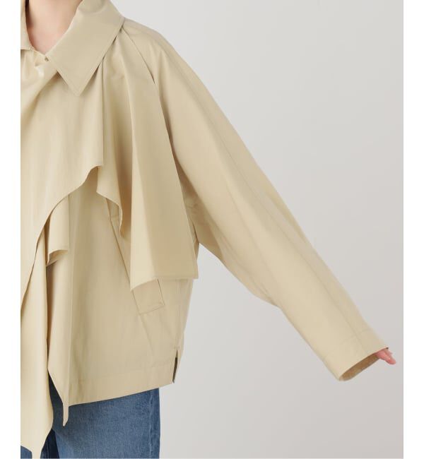 journal standard L'essage「RECTO/レクト MUFFLER WRAP COAT (YELLOW BEIGE) コート RW26SWCT001BE」|その他|