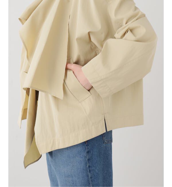 journal standard L'essage「RECTO/レクト MUFFLER WRAP COAT (YELLOW BEIGE) コート RW26SWCT001BE」|その他|