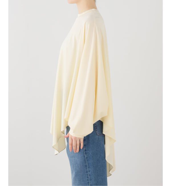 journal standard L'essage「RECTO/レクト OVERSIZED CAPE TOP (LIGHT BEIGE) カットソー RW26SJTP011BE」|Tシャツ・カットソー|