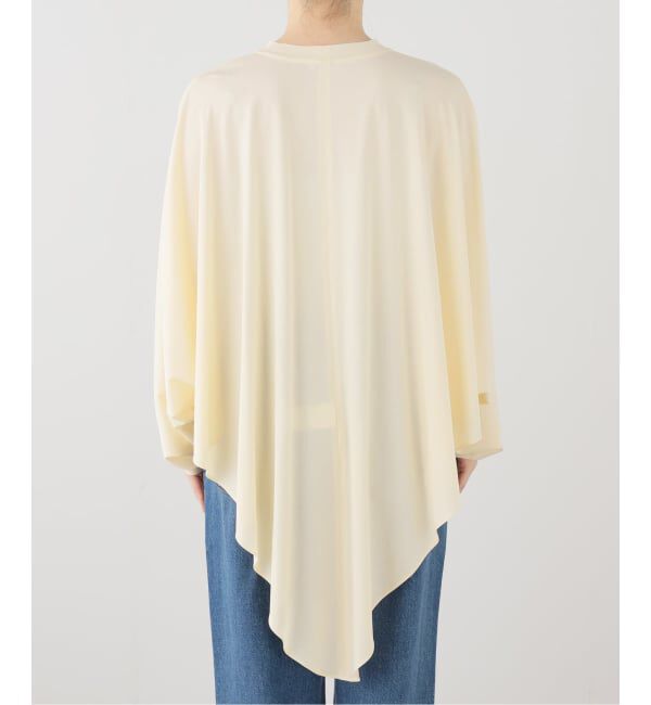 journal standard L'essage「RECTO/レクト OVERSIZED CAPE TOP (LIGHT BEIGE) カットソー RW26SJTP011BE」|Tシャツ・カットソー|
