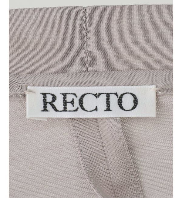 journal standard L'essage「RECTO/レクト OVERSIZED CAPE TOP (STONE GREY) カットソー RW26SJTP011GR」|Tシャツ・カットソー|