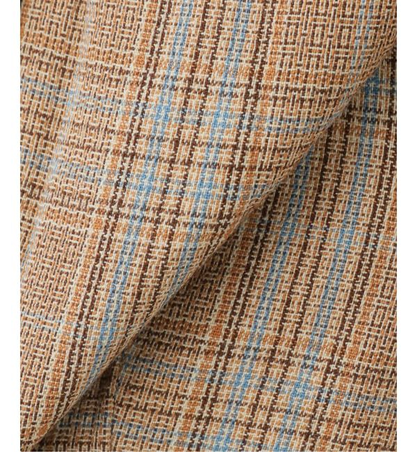 journal standard L'essage「RECTO/レクト CLINKLE VINTAGE CHECK JACKET (CAMEL) ジャケット RW26SWJK006CM」|その他|