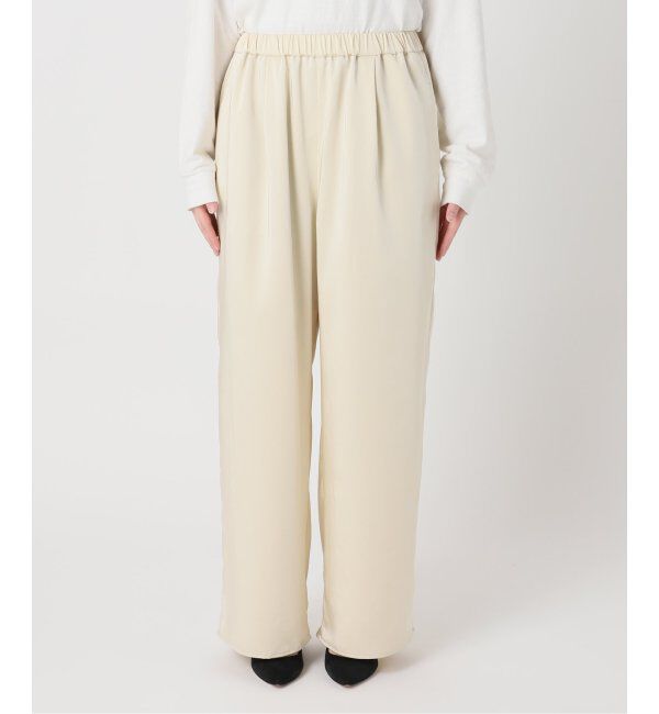 FRAMeWORK「≪追加≫サテンストレッチイージーパンツ2」|その他|