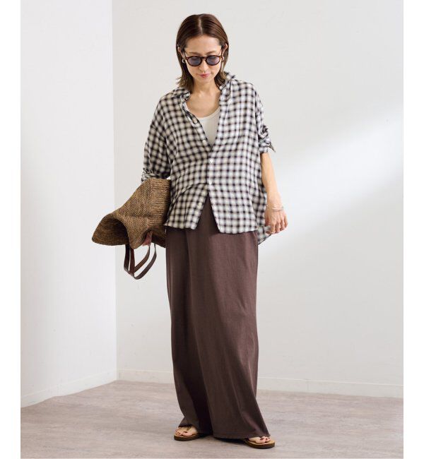 FRAMeWORK「カットナロースカート」|スカート|