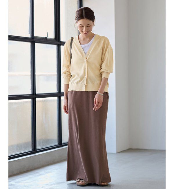 FRAMeWORK「カットナロースカート」|スカート|