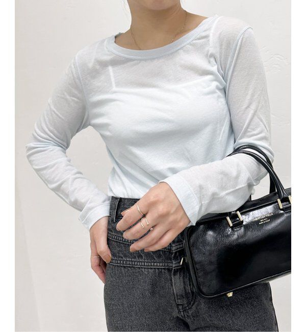 U by SPICK&SPAN「《追加2》C/NY シアートップス」|Tシャツ・カットソー|