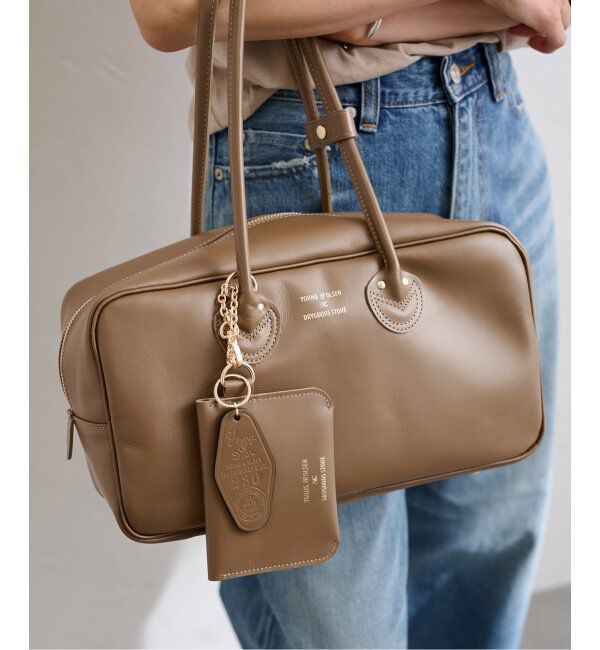 FRAMeWORK「≪追加≫YOUNG&OLSEN 別注SMOOTH LEATHER STUDENT M KHWL 2」|ハンドバッグ|