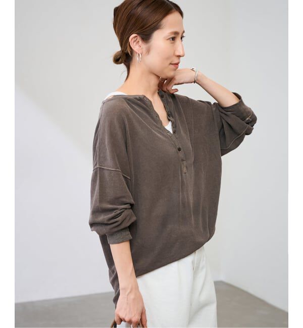 FRAMeWORK「≪追加≫サーフニットヘンリーTee2」|Tシャツ・カットソー|