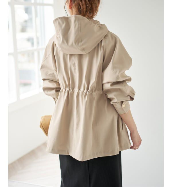 Spick and Span「撥水ツイルフーディーブルゾン」|その他|