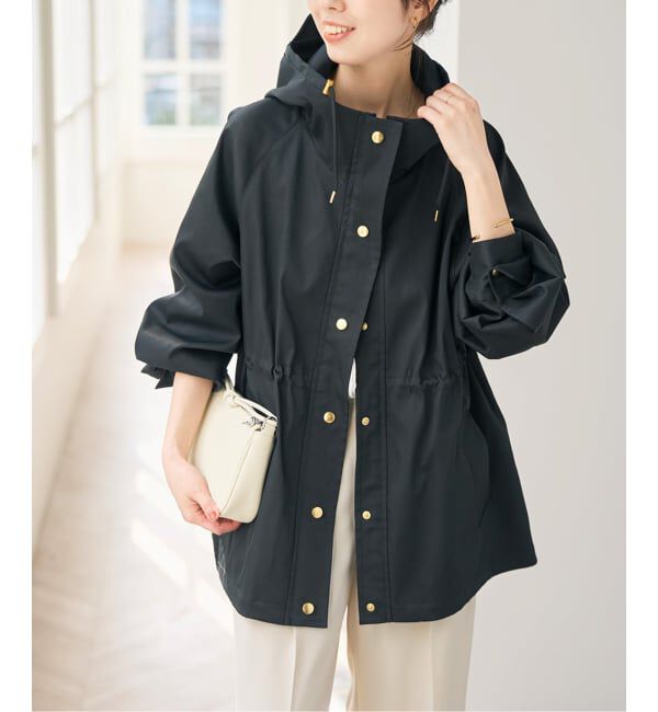 Spick and Span「撥水ツイルフーディーブルゾン」|その他|