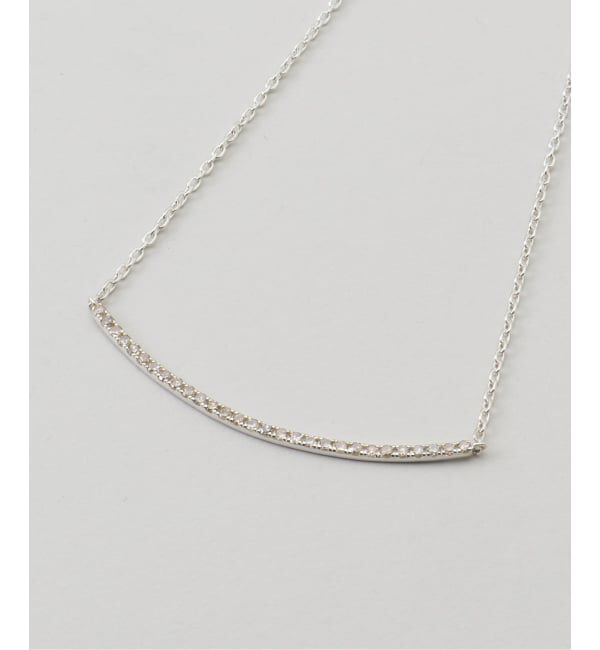 NOBLE「MALUS/マリュス Diamond line necklace」|ネックレス|