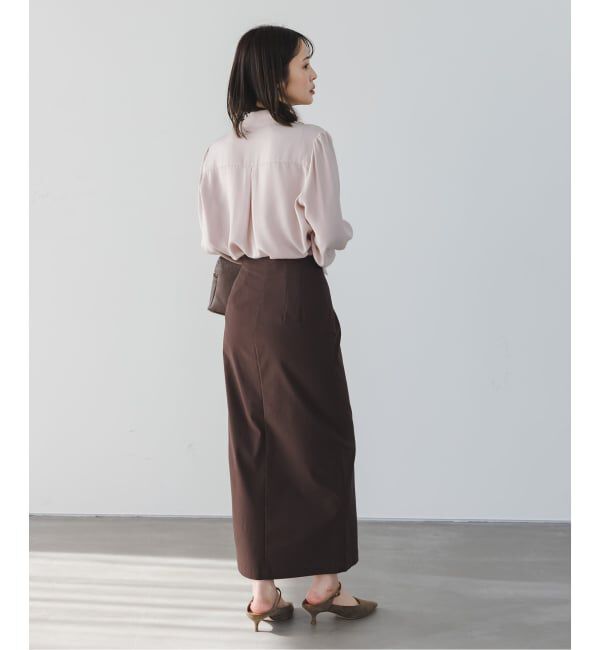 NOBLE「《WEB＆日本橋店限定・追加》ロイヤルサテンボウタイブラウス」|シャツ・ブラウス|