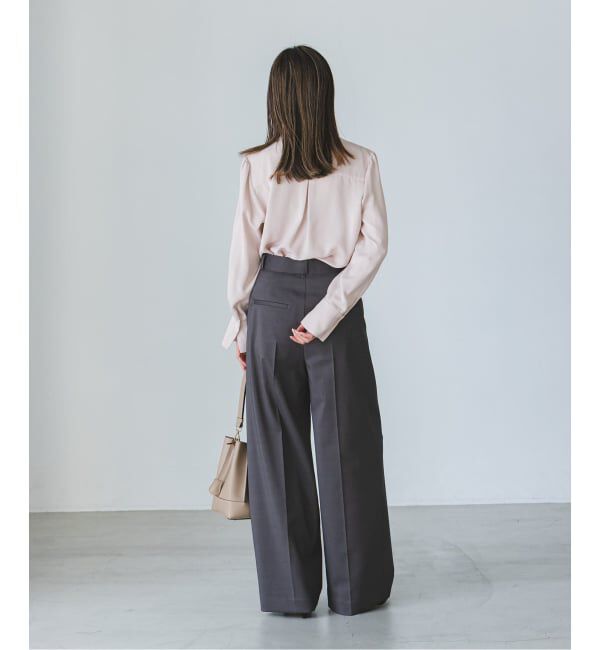 NOBLE「《WEB＆日本橋店限定・追加》ロイヤルサテンボウタイブラウス」|シャツ・ブラウス|