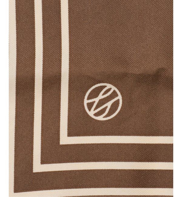 NOBLE「LE SCARF/レスカーフ STRIPED SCARF 50cm」|バンダナ・スカーフ|