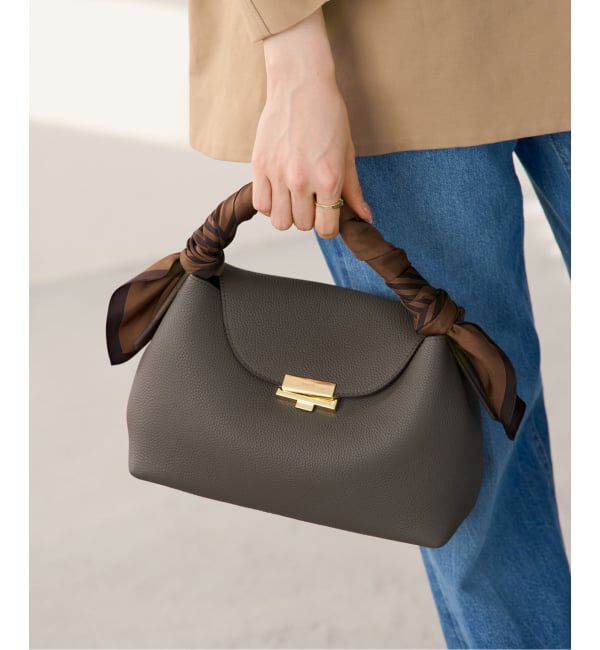 NOBLE「LE SCARF/レスカーフ STRIPED SCARF 80cm」|バンダナ・スカーフ|