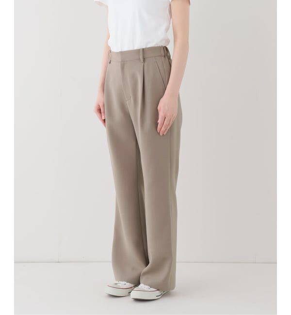 FRAMeWORK「ライトダブルクロスイージースラックス」|スラックス|