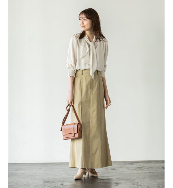 NOBLE「《WEB＆日本橋店限定・追加》ロイヤルサテンボウタイブラウス」|シャツ・ブラウス|