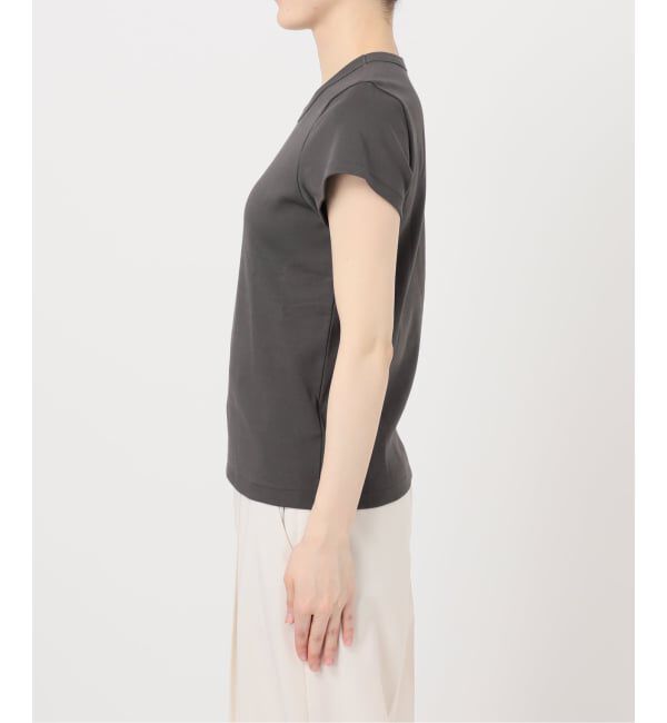 NOBLE「《追加・WEB限定カラー》スビンコットンスムースコンパクトTシャツ」|Tシャツ・カットソー|